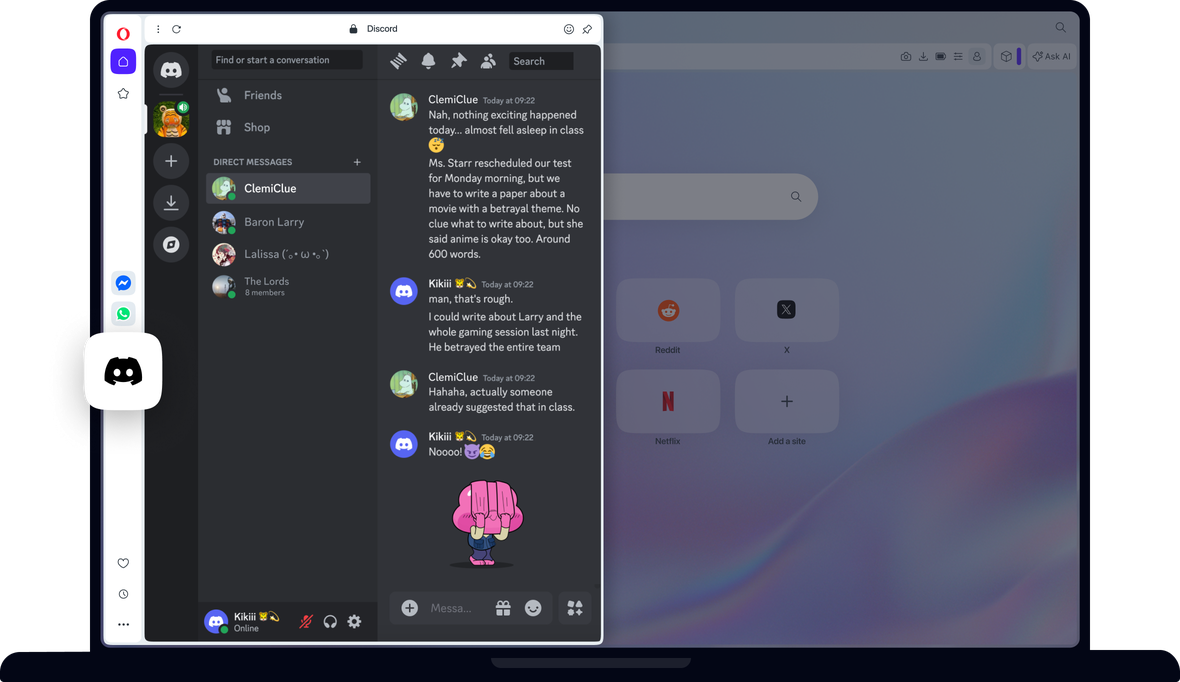 Solucionando problemas comuns do Discord Web