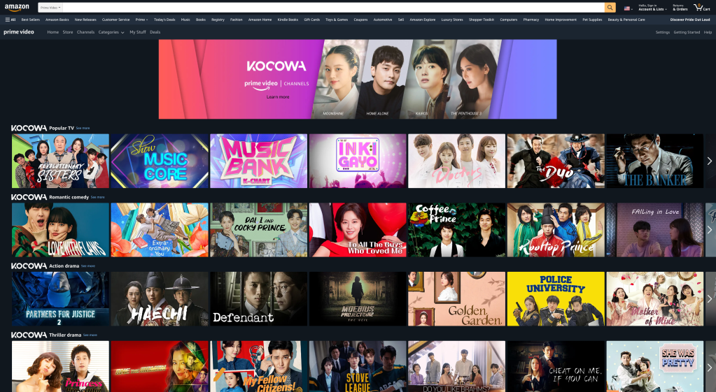 Guia completo de doramas de ação no Prime Video
