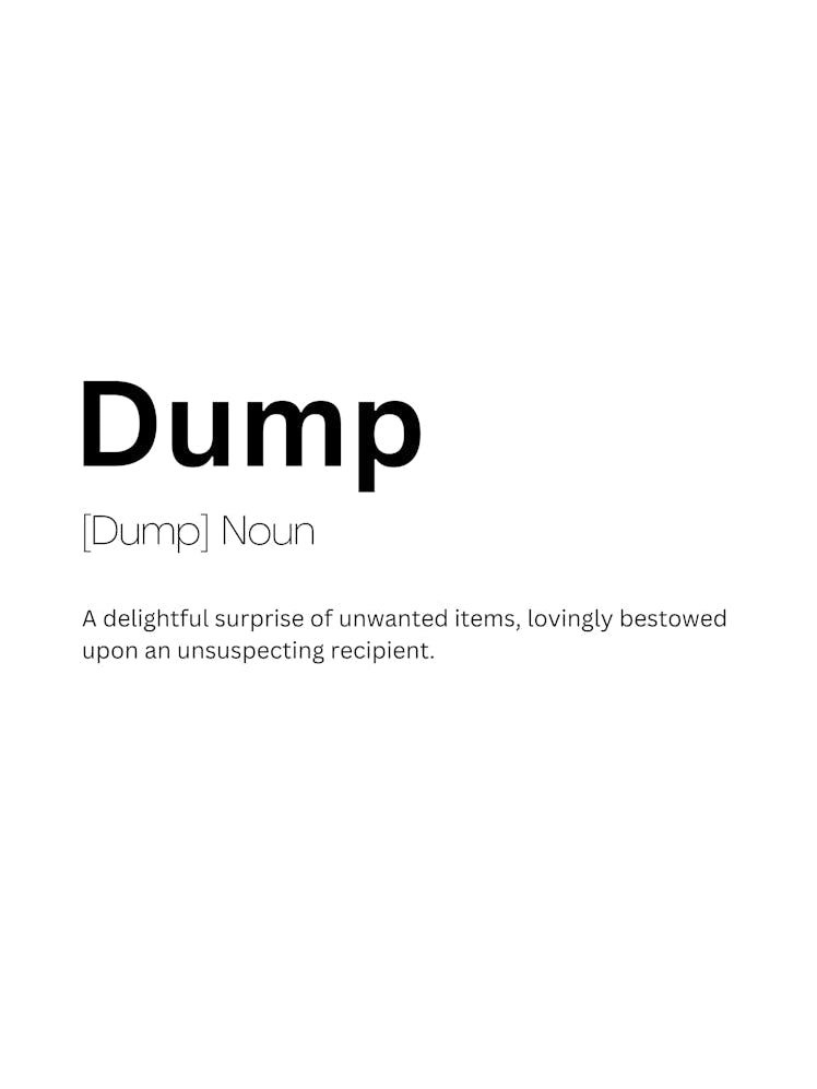 dump significado