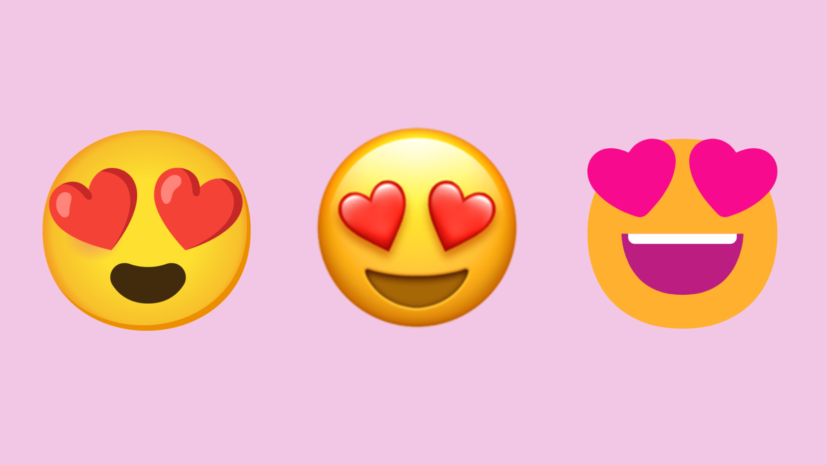melhores emojis para expressar amor intenso