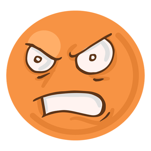 emoji de raiva