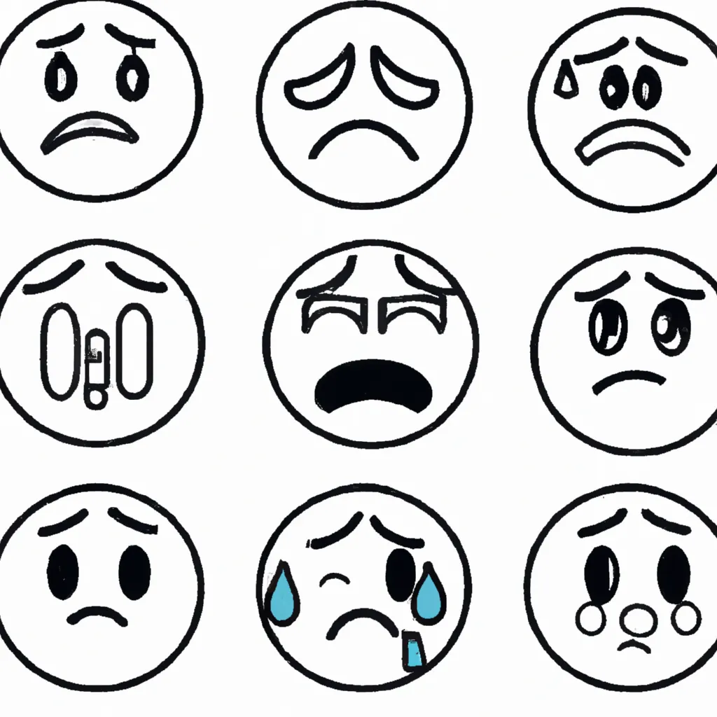 emoji de tristeza