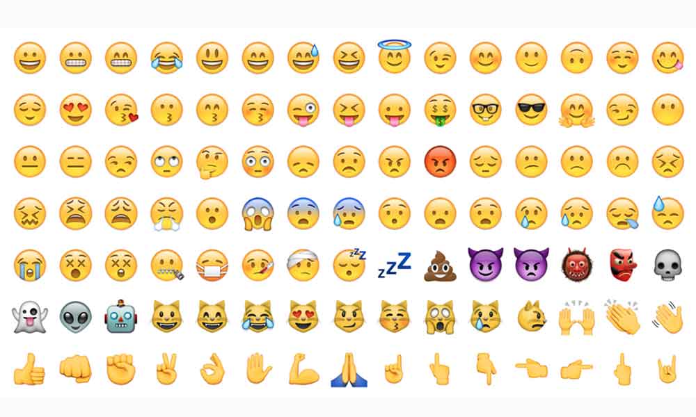 como usar emojis no teclado