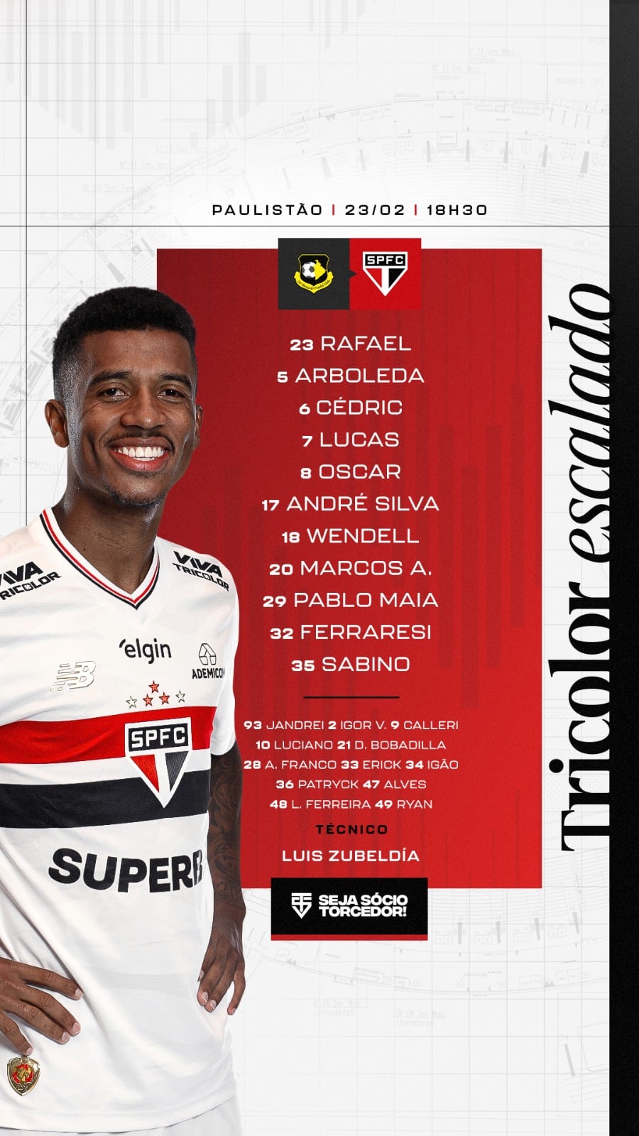 escalações de corinthians x são bernardo futebol clube