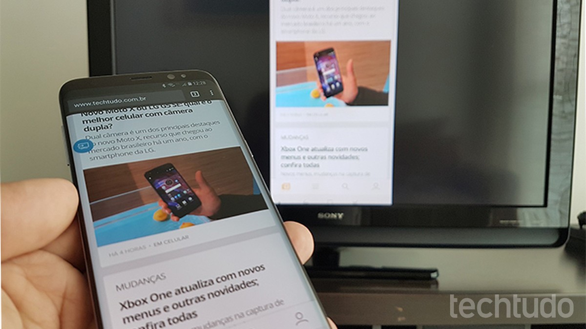 espelhamento celular tv