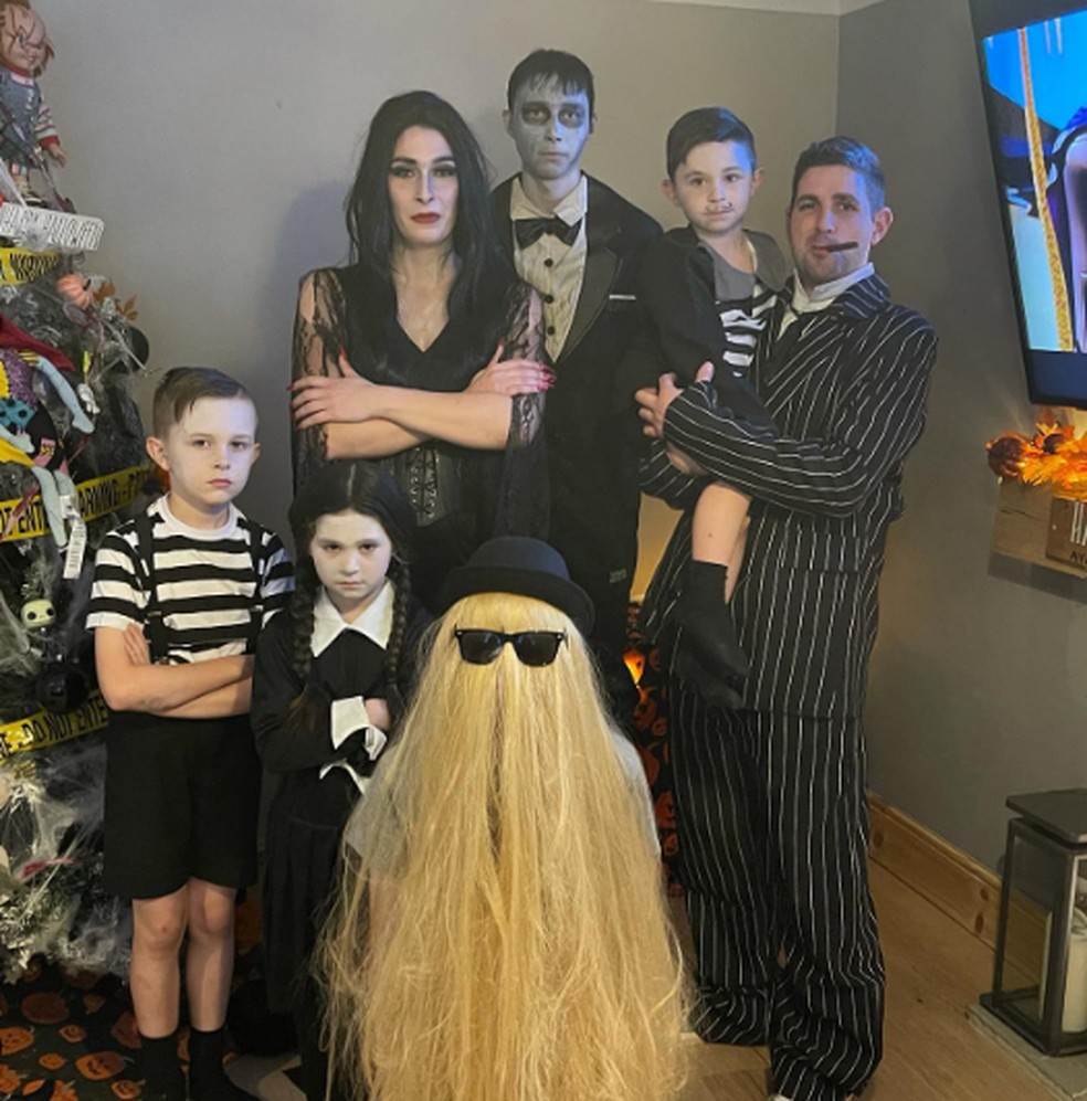 família addams personagem