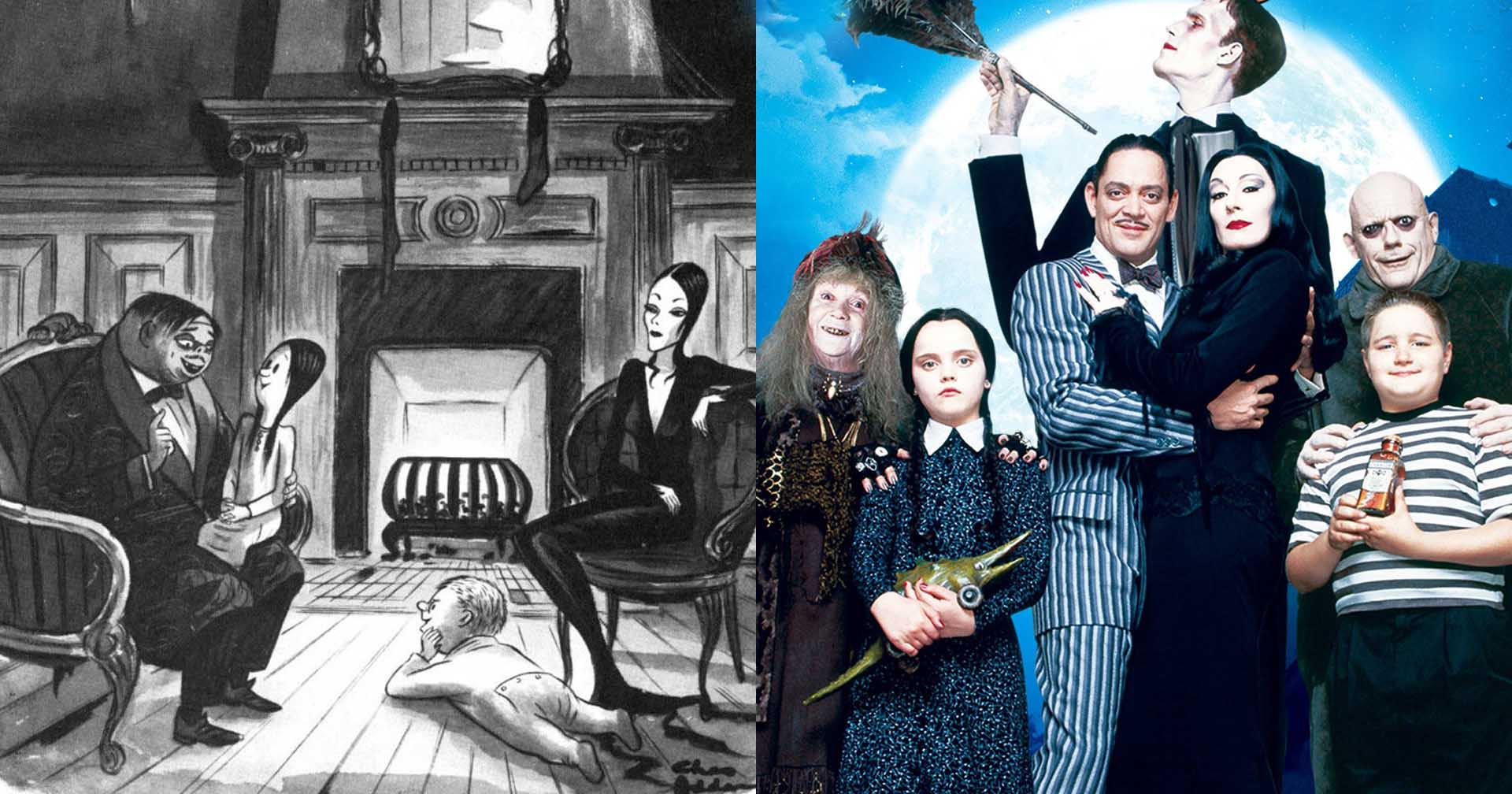 família addams personagem