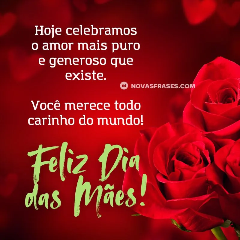 feliz dia das mães mensagem curta