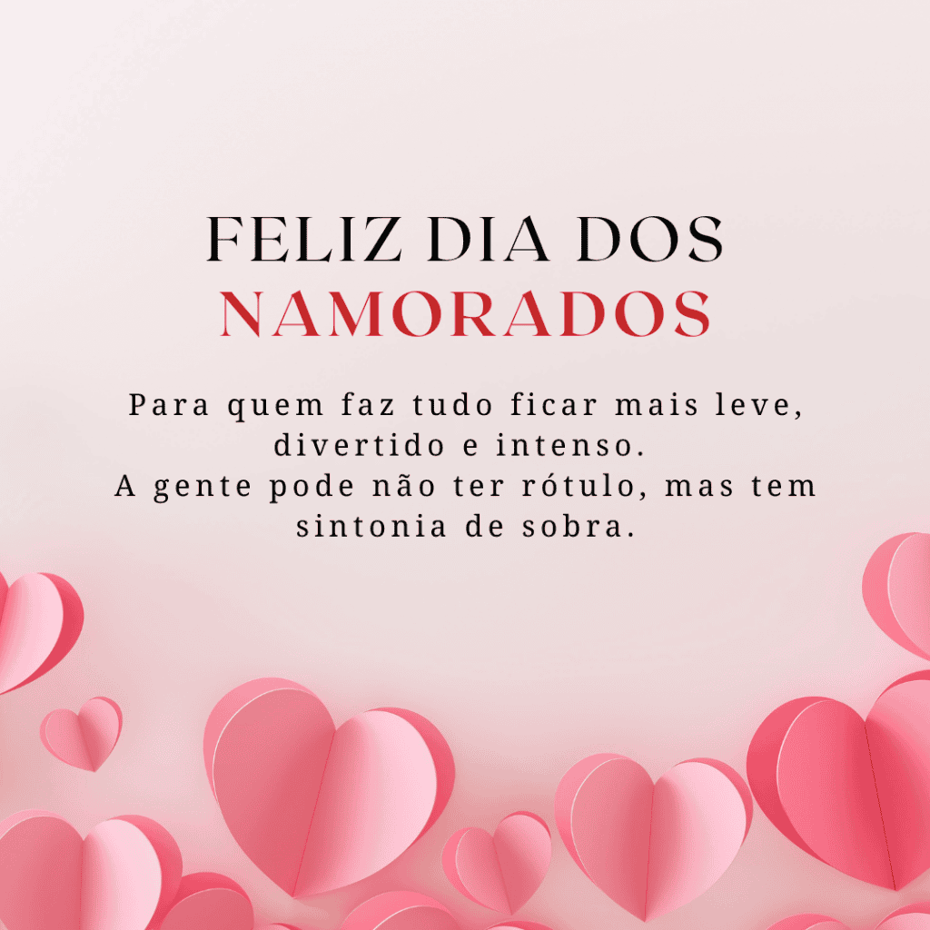 feliz dia dos namorados