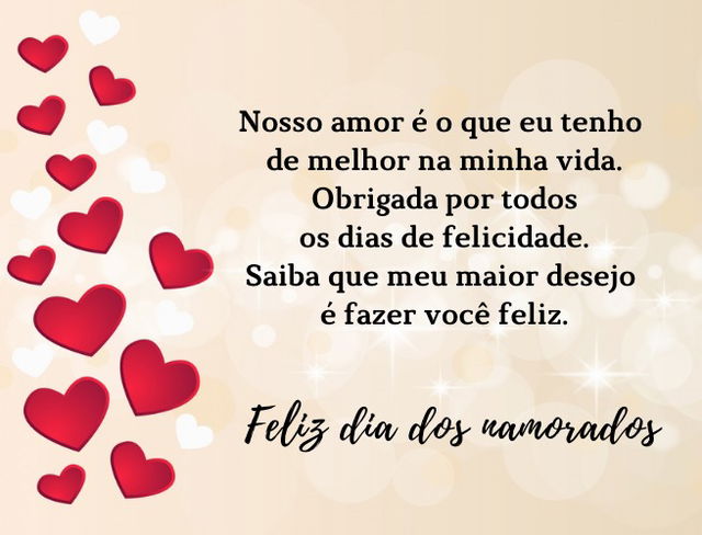 feliz dia dos namorados