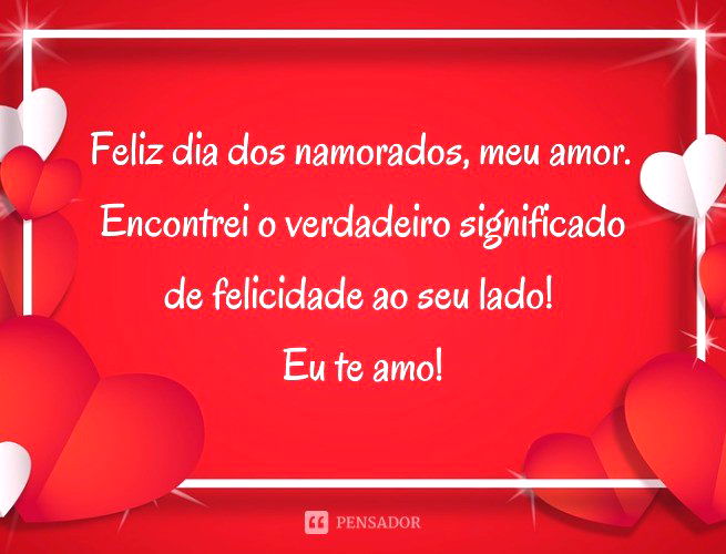 feliz dia dos namorados