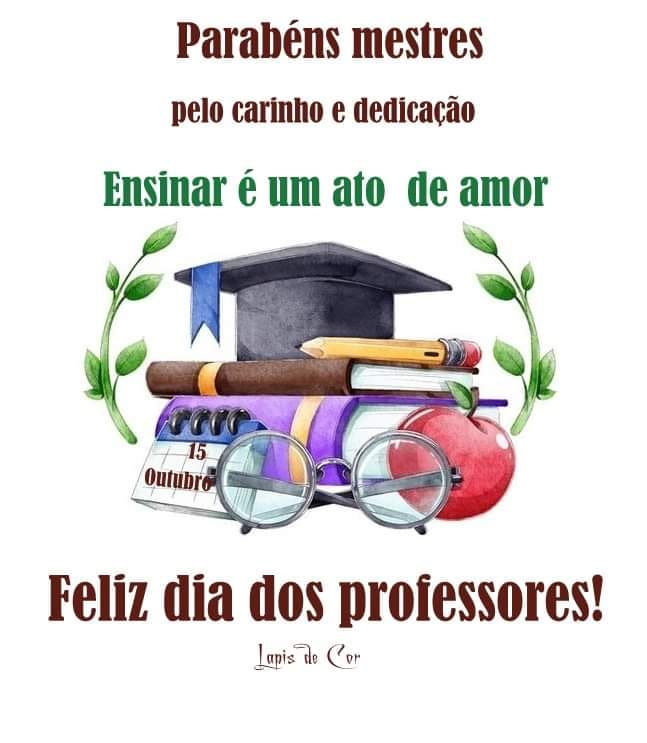 feliz dia dos professor