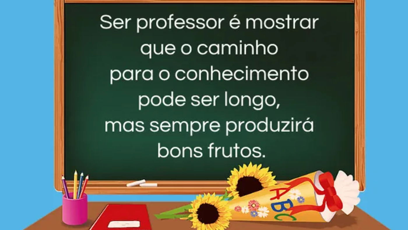 feliz dia dos professor