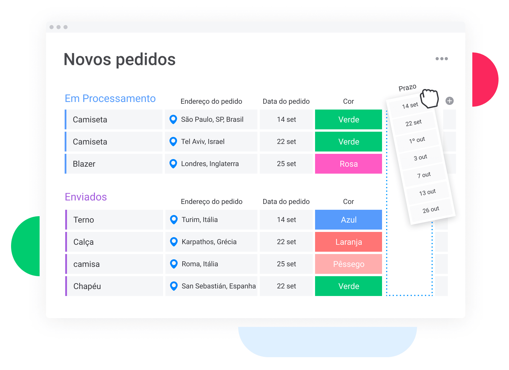 5 ideias de títulos