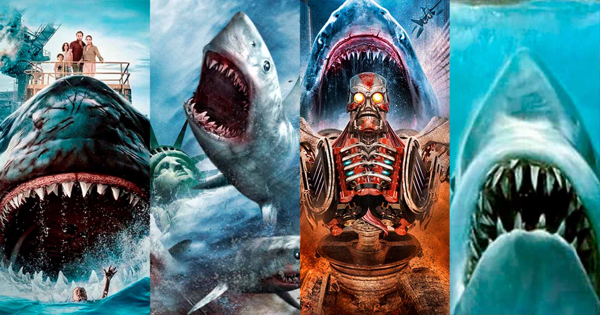 onde assistir filmes de tubarão online