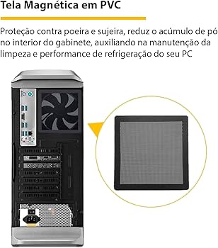 filtros poeira gabinete pc 2026