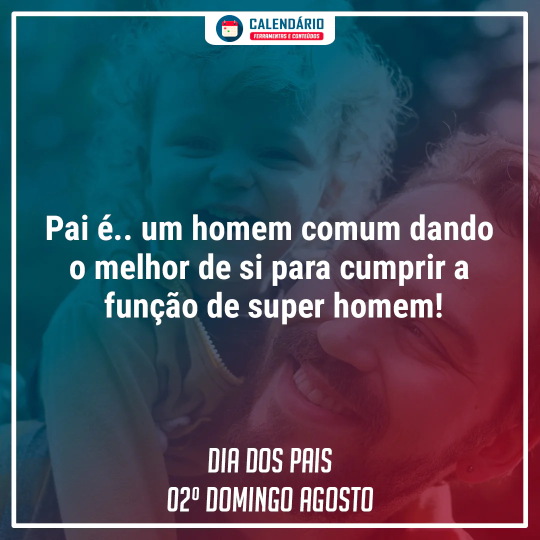 5 ideias de títulos:
1. Dia dos Pais: Mensagens que tocam o coração.
2. Frases Criativas para o Dia dos Pais: Surpreenda quem você ama.
3. Como Homenagear seu Pai: Ideias de Mensagens e Presentes.
4. Dia dos Pais à Distância: Mensagens para matar a saudade.
5. O Poder das Palavras: Frases Inspiradoras para o Dia dos Pais.
