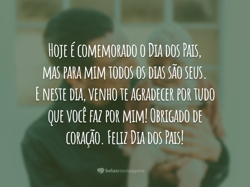 frases dos dias dos pais