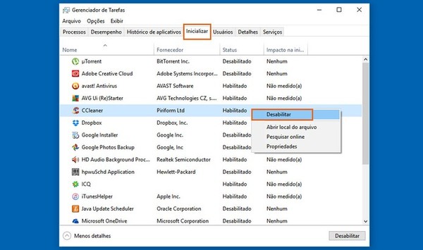gerenciador de tarefas como abrir
