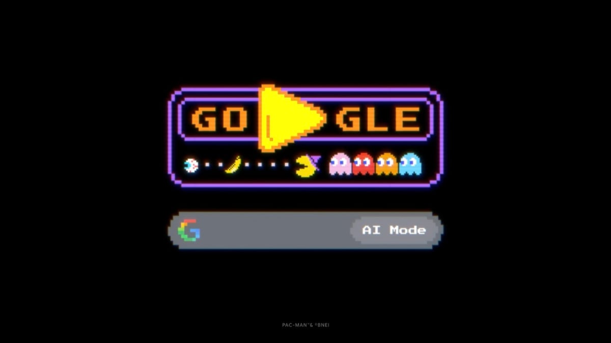 google pac man game
