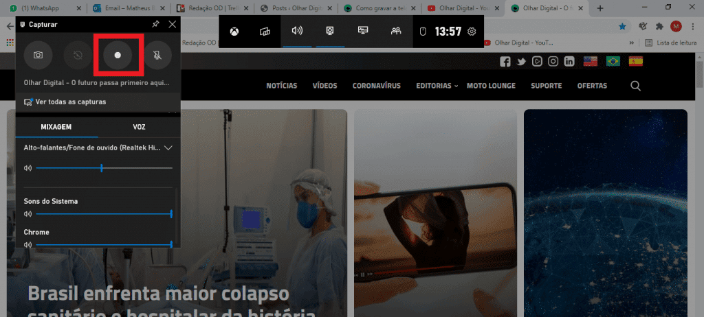 5 Títulos para Posts Satélites:
1. Guia Completo: Como Gravar a Tela do PC no Windows 10 e 11
2. Xbox Game Bar vs. Ferramenta de Captura: Qual usar?
3. OBS Studio: O Poderoso Gravador de Tela Gratuito para Profissionais
4. Dicas Essenciais para Gravar Tutoriais em Vídeo no Windows
5. Grave sua Tela com o Clipchamp: Edição e Gravação Integradas