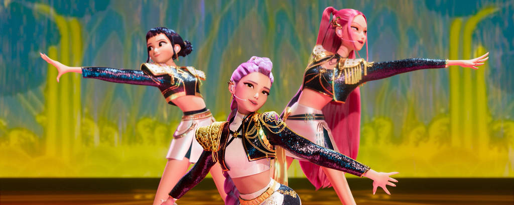 guerreiras do kpop personagens