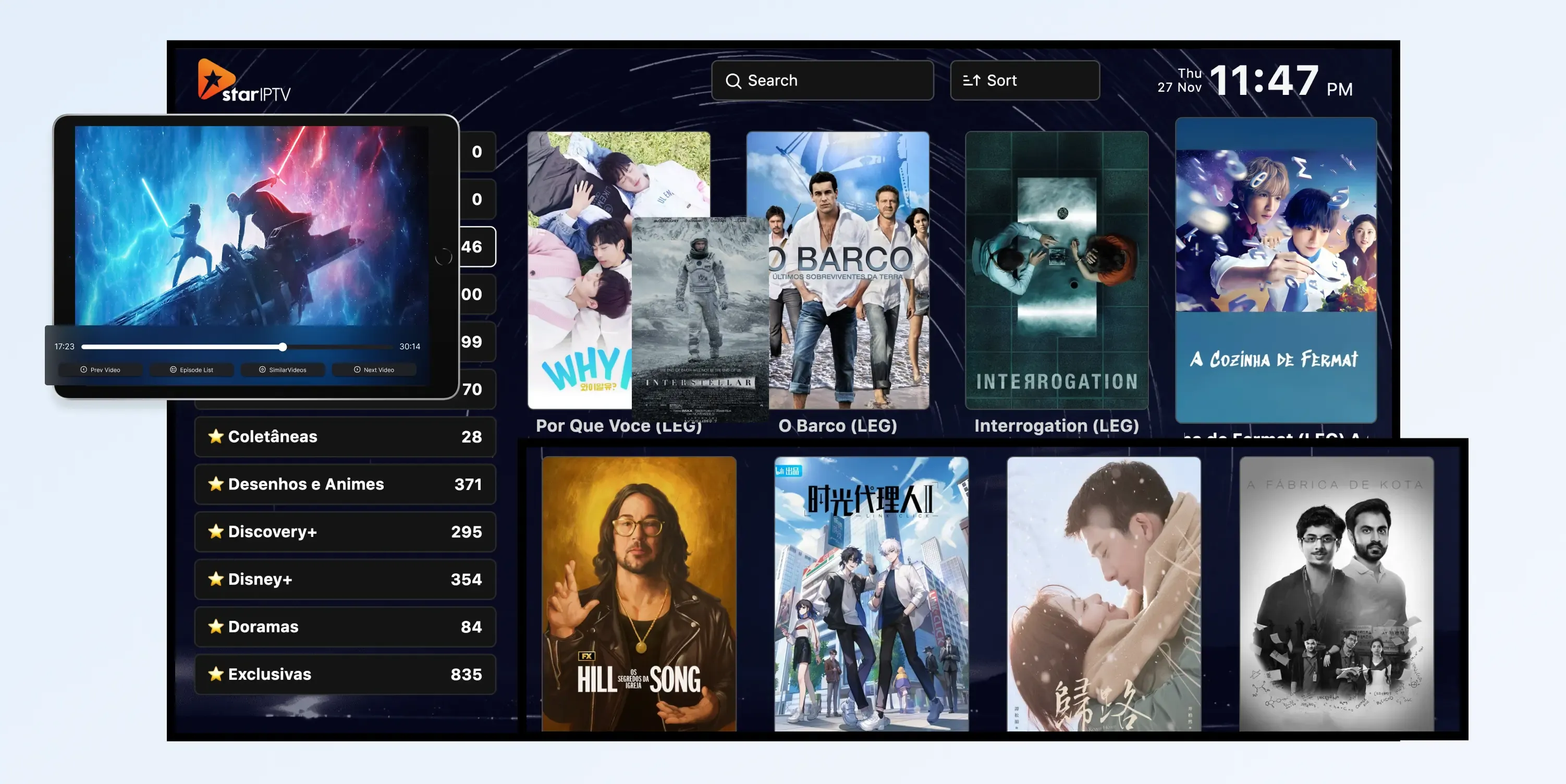 hardware para streaming de notícias