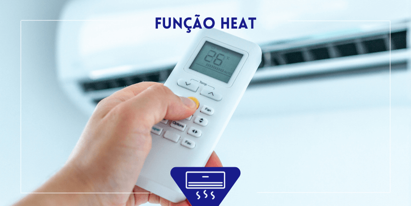 erro ao ativar modo heat ar condicionado