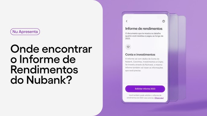 informe de rendimento nubank