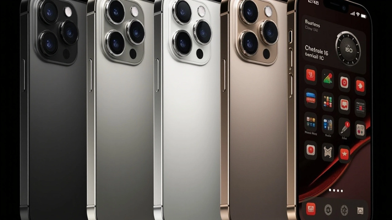 iPhone 16: Cores vibrantes para o modelo padrão e elegância em titânio para o Pro