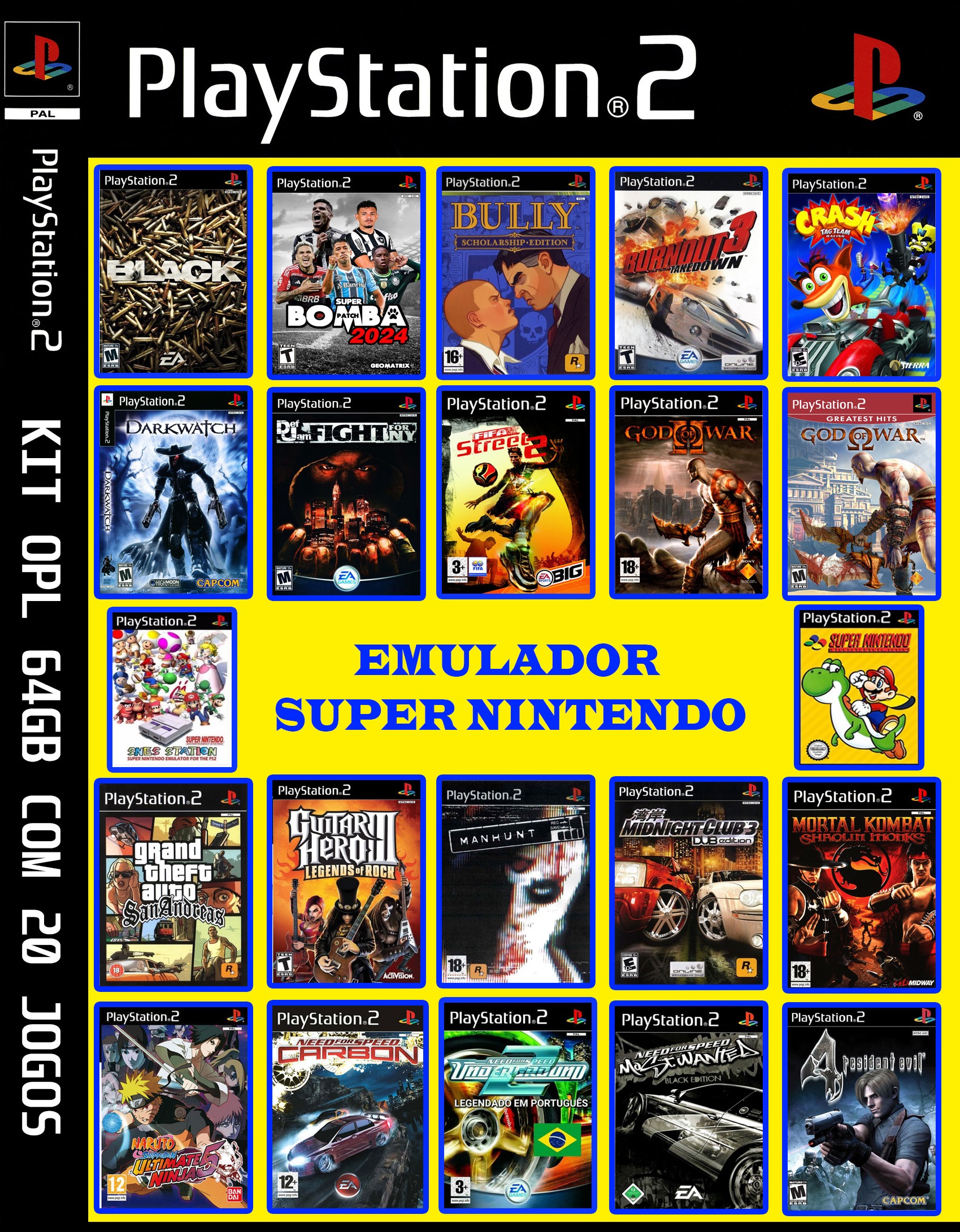 Como jogar PS2 no PC