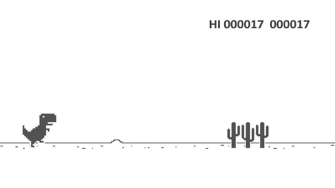 jogo do t-rex sem internet
