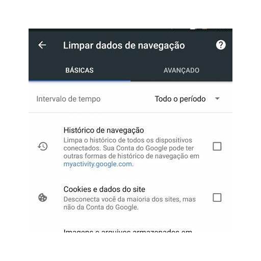 Diferenças entre limpar cache e cookies