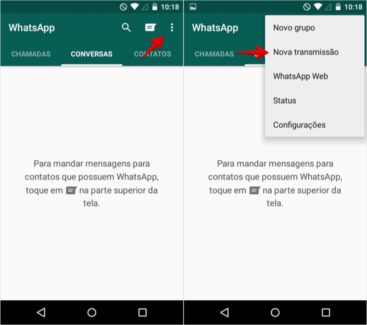 erros comuns ao usar lista de transmissão whatsapp