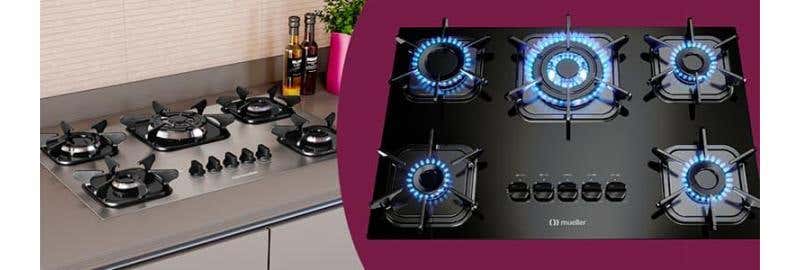 melhor cooktop 5 bocas