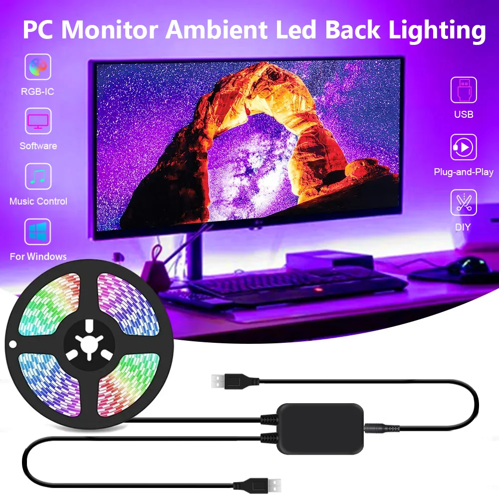 melhor fita de LED para PC