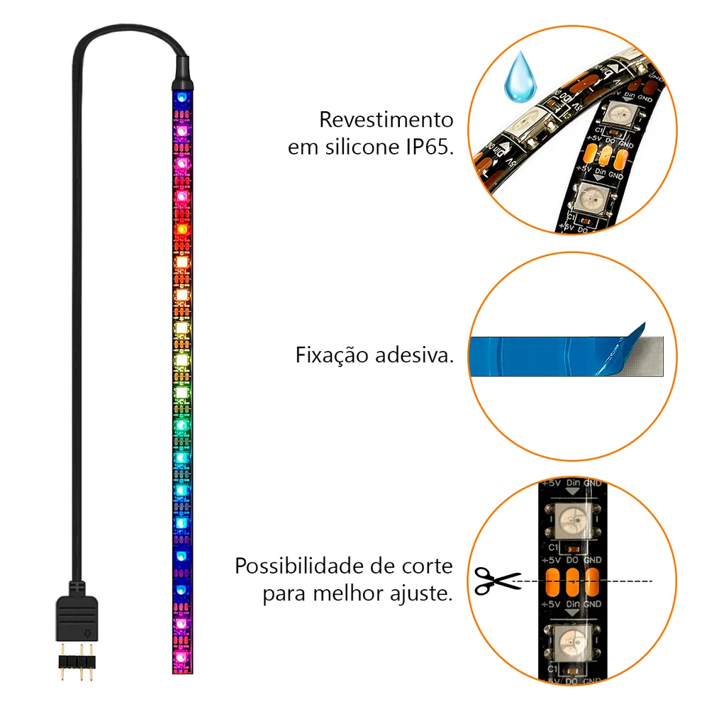 melhor fita de LED para PC