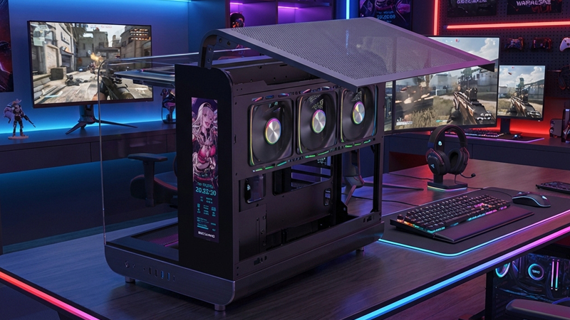 melhor gabinete gamer 2026 aquário