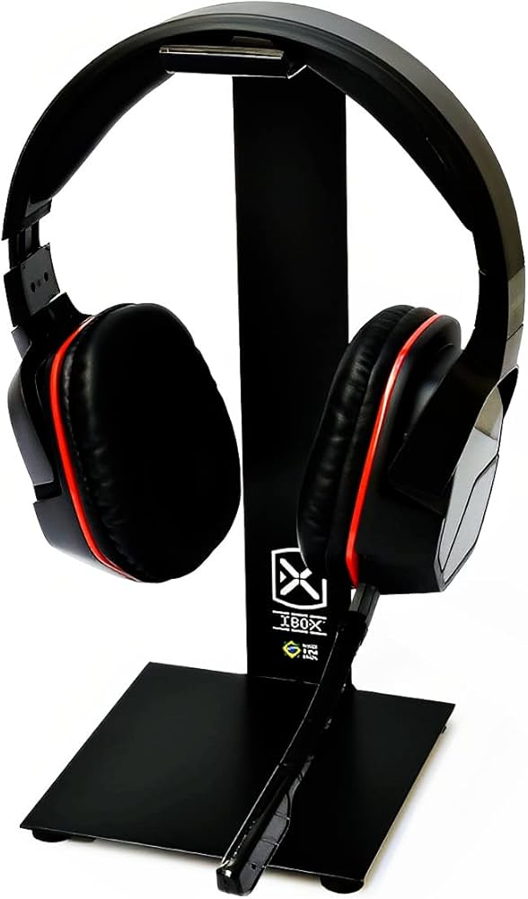 Suporte para headset com USB hub