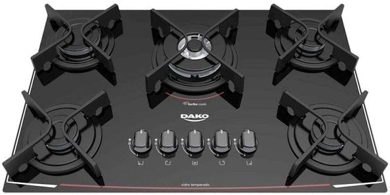 Cooktop 5 bocas de indução