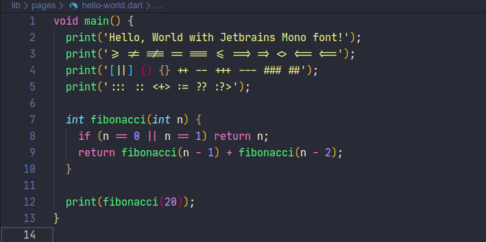 melhores fontes para programar