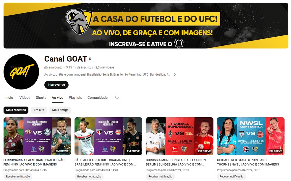 melhores site para assistir futebol ao vivo grátis