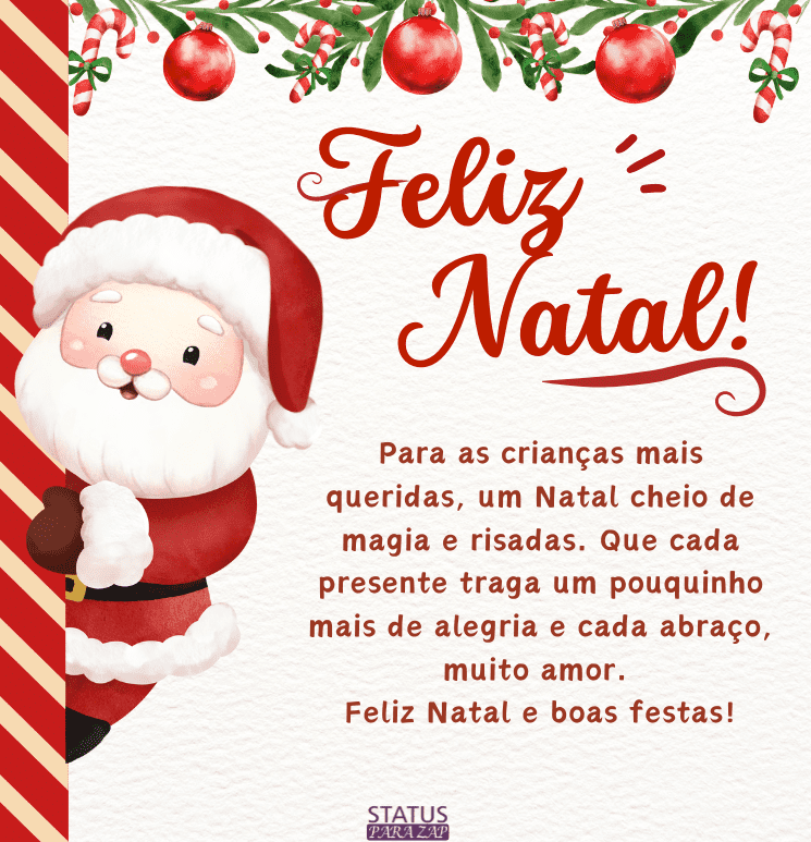 mensagem de natal para whatsapp
