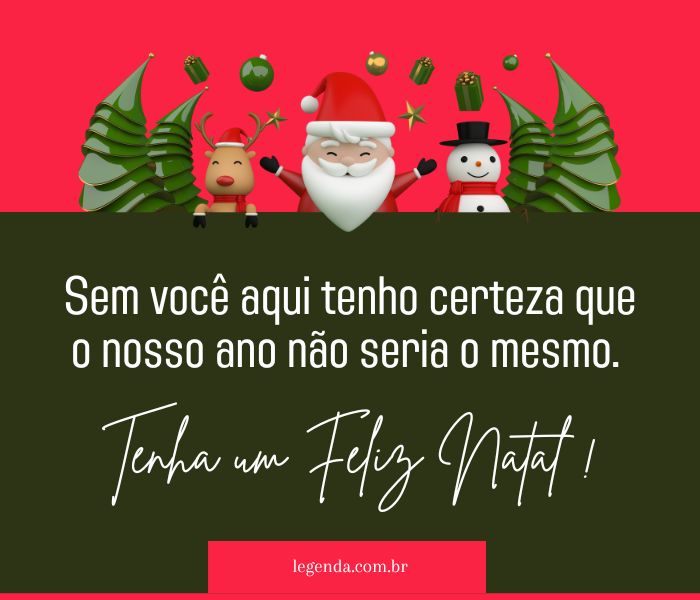 mensagem de natal para whatsapp