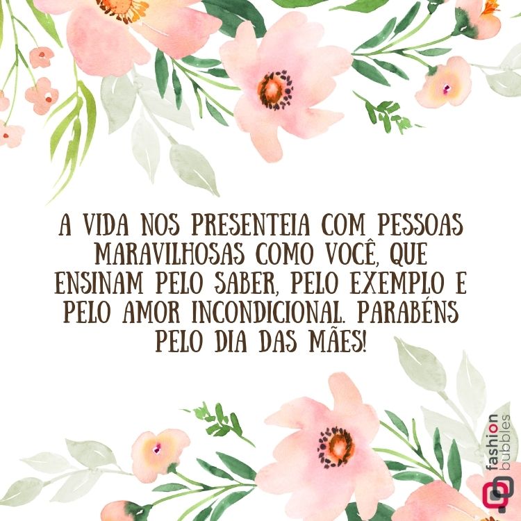 mensagem do dia mãe