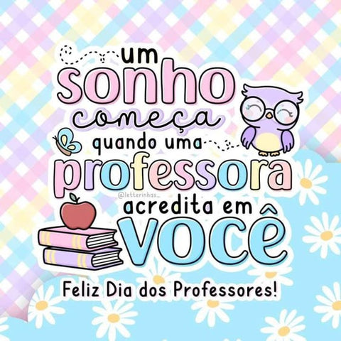 mensagem do dia professor