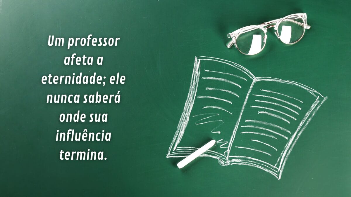 mensagem do dia professor