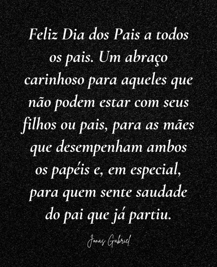 ideias de mensagens para o dia dos pais