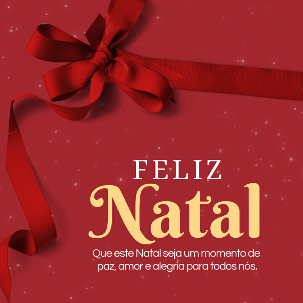 mensagem feliz natal