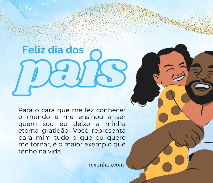 mensagem no dia dos pais